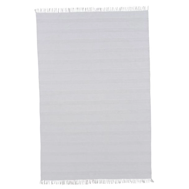 Katoenen Vloerkleed Rosita Gebroken wit