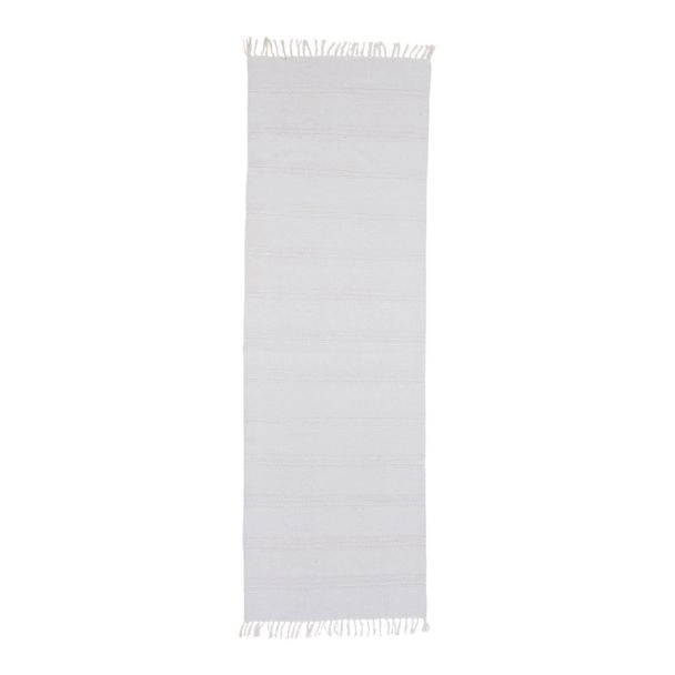 Loper Rosita Gebroken wit Katoenen Vloerkleed