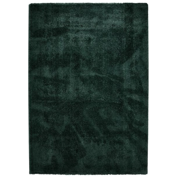 Hoogpolig Vloerkleed Nubby Donkergroen