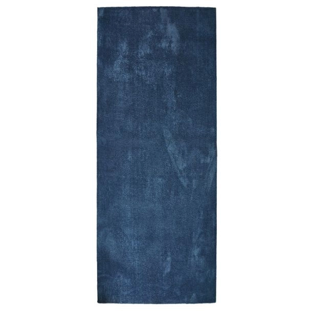 Loper Solvyn Blauw Hoogpolig Vloerkleed