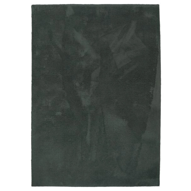 Hoogpolig Vloerkleed Solvyn Donkergroen