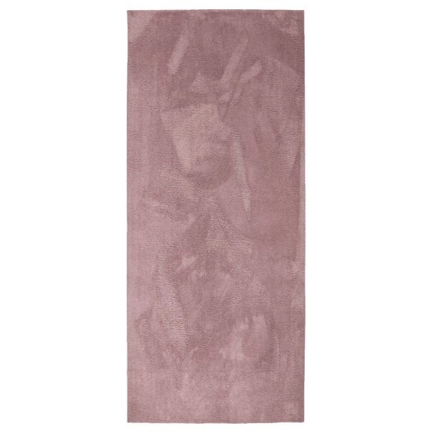 Loper Solvyn Roze Hoogpolig Vloerkleed