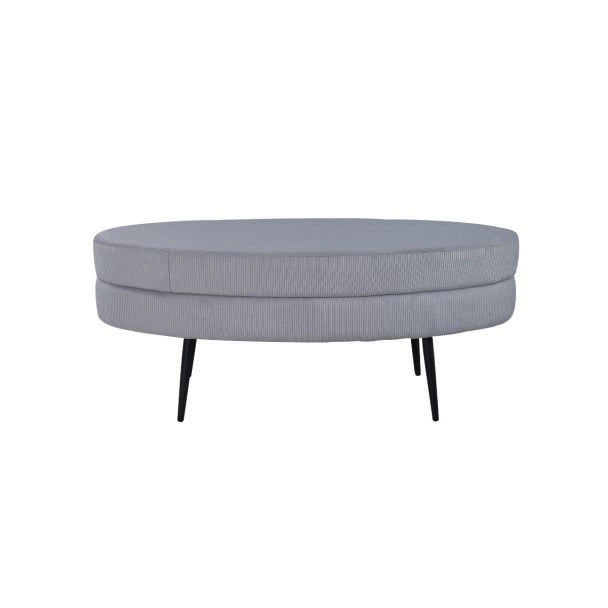 Poef Vallowhade Grijs