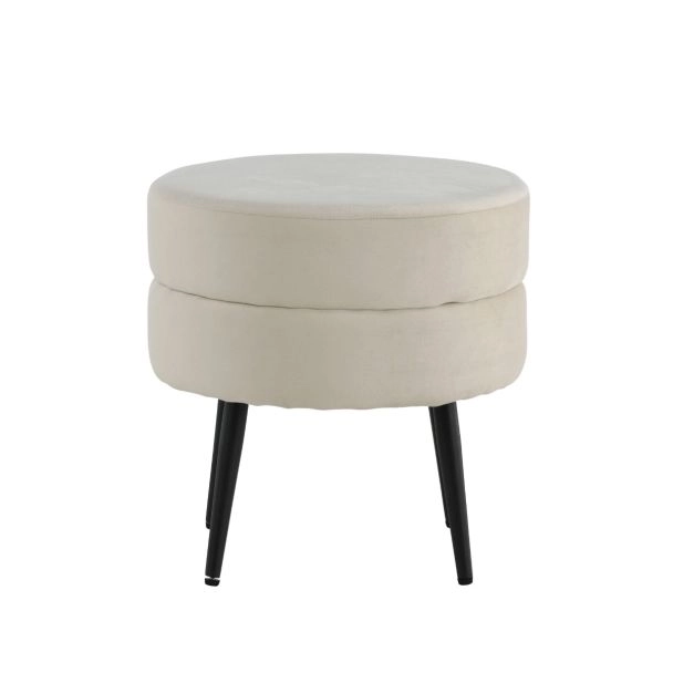 Poef Grellowfen Lichtbeige