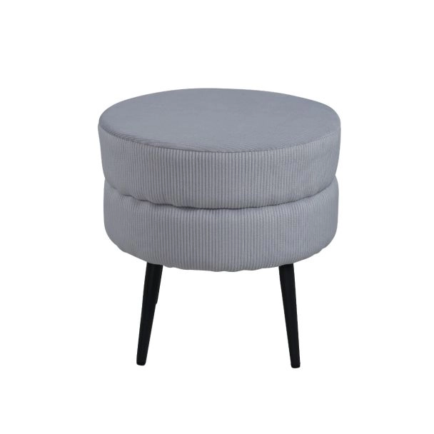 Poef Grellowfen Long Grijs