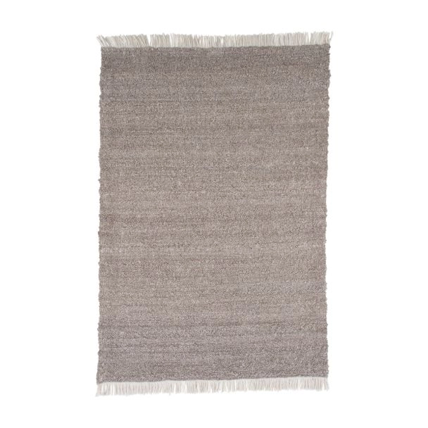 Wollen Vloerkleed Boa Bruin