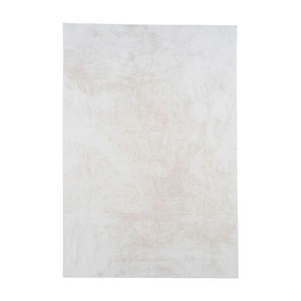 Hoogpolig Vloerkleed Elton Wit