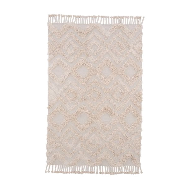 Katoenen Vloerkleed Rio Beige