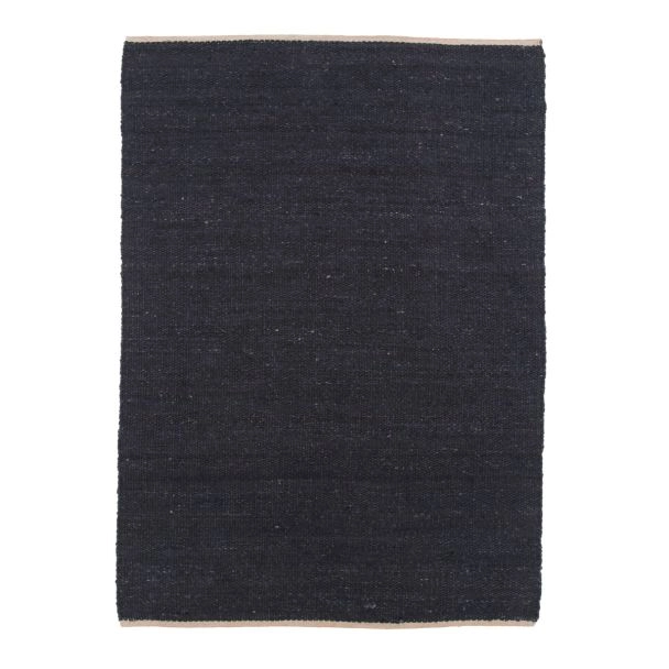 Jute Vloerkleed Mina Zwart