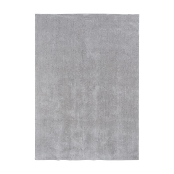 Hoogpolig Vloerkleed Bono Zilver