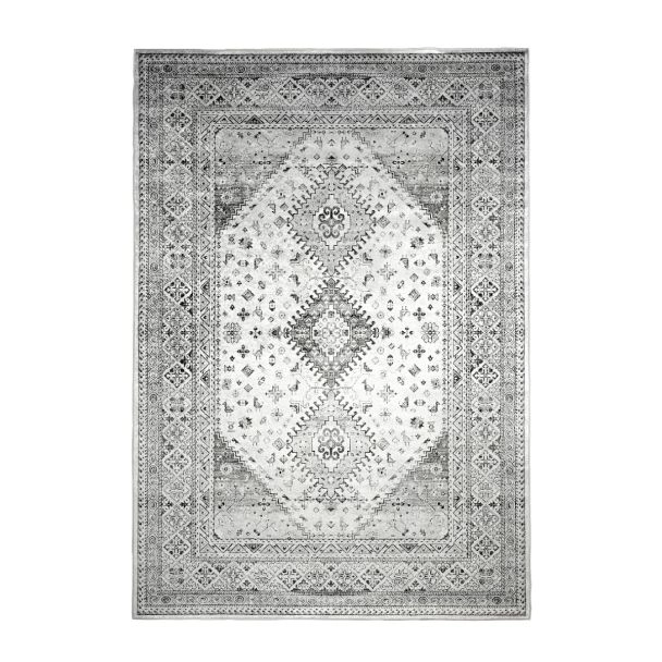 Hoogpolig Vloerkleed Lyra Grijs