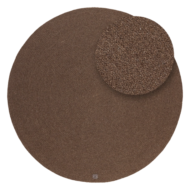 Saul Choklad Rund Matta