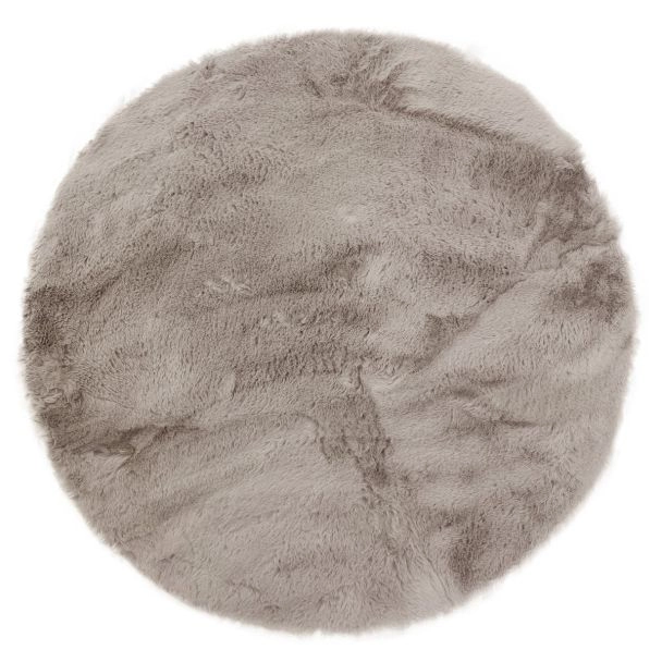 Rond Rabbit Eco Taupe Pelskleed