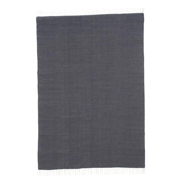 Katoenen Vloerkleed Telly Grijs