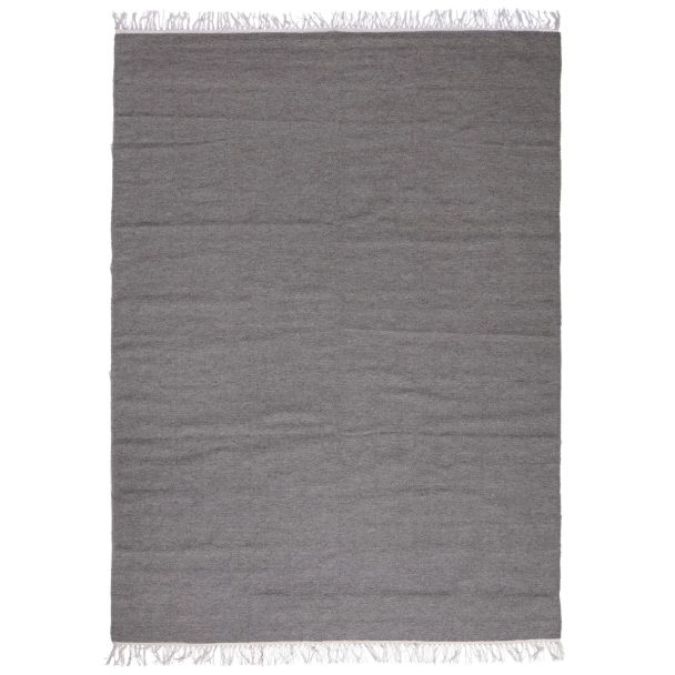Wollen Vloerkleed Dravik Grijs