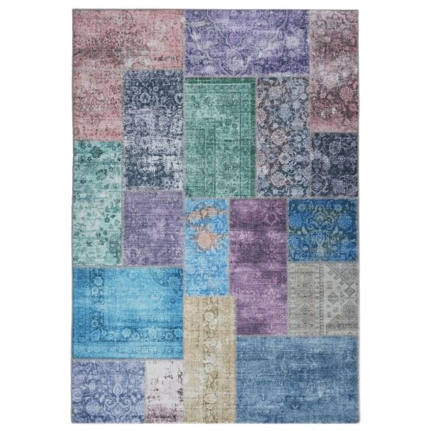 Patchwork Vloerkleed Vero Rosso Multi