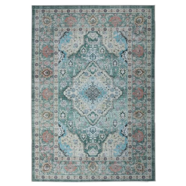 Wilton Vloerkleed Vero Sike Groen