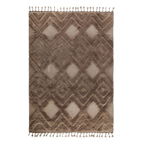 Wollen Vloerkleed Vivaro Bruin