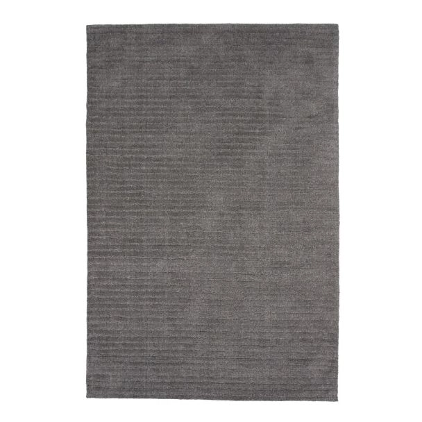 Wollen Vloerkleed Zentura Donkergrijs