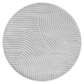 Rond Bella Spin Grijs Wilton Vloerkleed