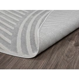 Rond Bella Zen Grijs Wilton Vloerkleed