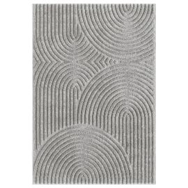 Hoogpolig Vloerkleed Brolly Bene Grijs