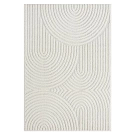 Hoogpolig Vloerkleed Brolly Bene Crème