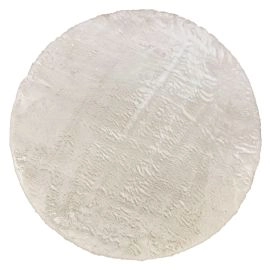 Rond Cat Gebroken wit Wasbaar Pelskleed