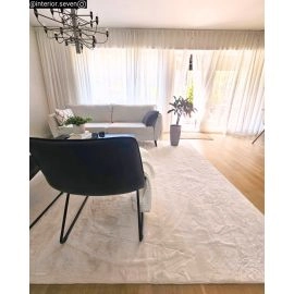 Wasbaar Pelskleed Cat Gebroken wit