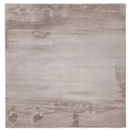 Vierkant Cat Taupe Wasbaar Pelskleed