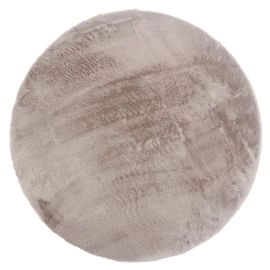 Rond Cat Taupe Wasbaar Pelskleed