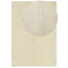 Wasbaar Zacht Hoogpolig Vloerkleed Cloudy Lichtbeige