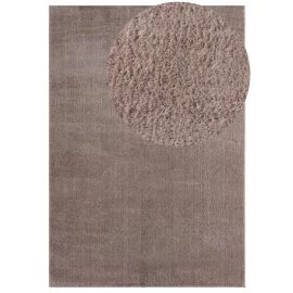 Wasbaar Zacht Hoogpolig Vloerkleed Cloudy Taupe