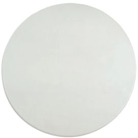 Rond Comfy Gebroken wit Wasbaar Hoogpolig Vloerkleed