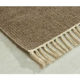 Wollen Vloerkleed Dalen Bruin