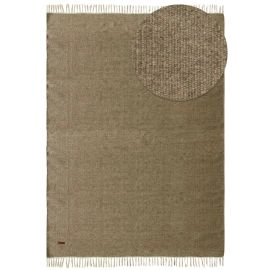 Wollen Vloerkleed Dalen Bruin