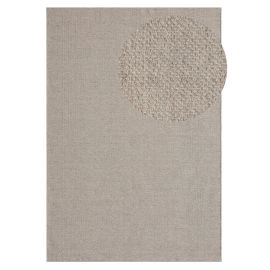 Wollen Vloerkleed Molly Donkerbeige