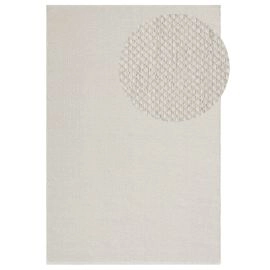 Wollen Vloerkleed Molly Wit