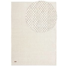 Wollen Vloerkleed Elsa Gebroken wit