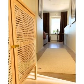 Loper Elsa Gebroken wit Wollen Vloerkleed