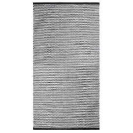 Katoenen Vloerkleed Opis Zwart