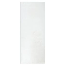 Loper Glossy Gebroken wit Zachte Bontlook Vloerkleed