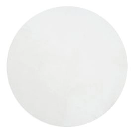 Rond Glossy Gebroken wit Zachte Bontlook Vloerkleed