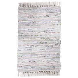 Katoenen Vloerkleed Umma Wit