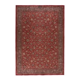 Hoogpolig Vloerkleed Kavala Rood