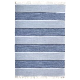 Katoenen Vloerkleed Sippar Lichtblauw