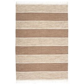 Katoenen Vloerkleed Sippar Beige