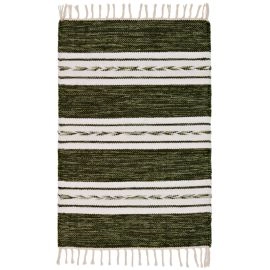 Katoenen Vloerkleed Girsu Groen