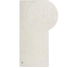 Loper Lunda Gebroken wit Wollen Vloerkleed