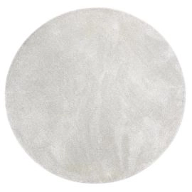 Rond Milli Gebroken wit Hoogpolig Vloerkleed